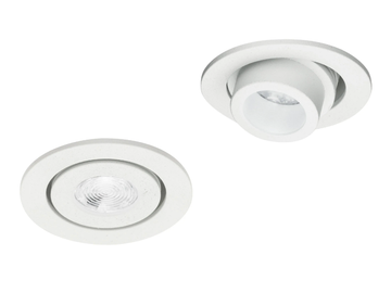 FLEA ORIENTABLE - Semi-inset LED adjustable spotlight by Intra lighting - view 2